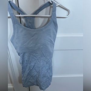 Light blue, lulu tank top